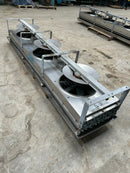 Serpentín evaporador de amoníaco Krack BTRS24-DXA-A - 2,5 TR, 3 ventiladores (baja temperatura)