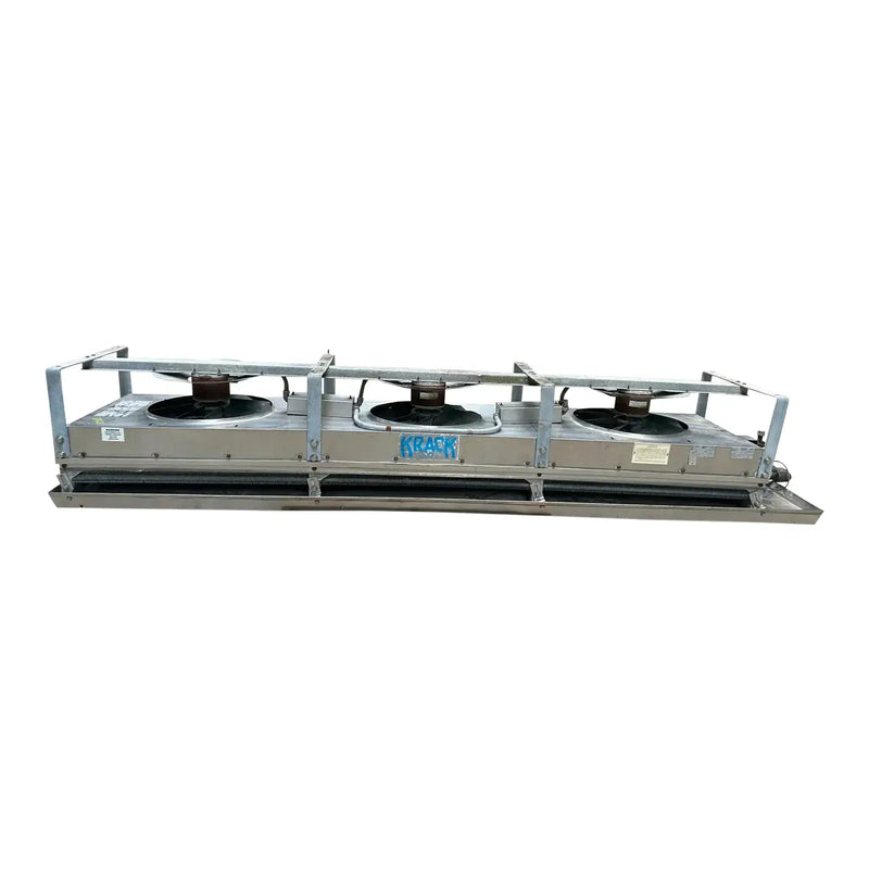 Serpentín evaporador de amoníaco Krack BTRS24-DXA-A - 2,5 TR, 3 ventiladores (baja temperatura)