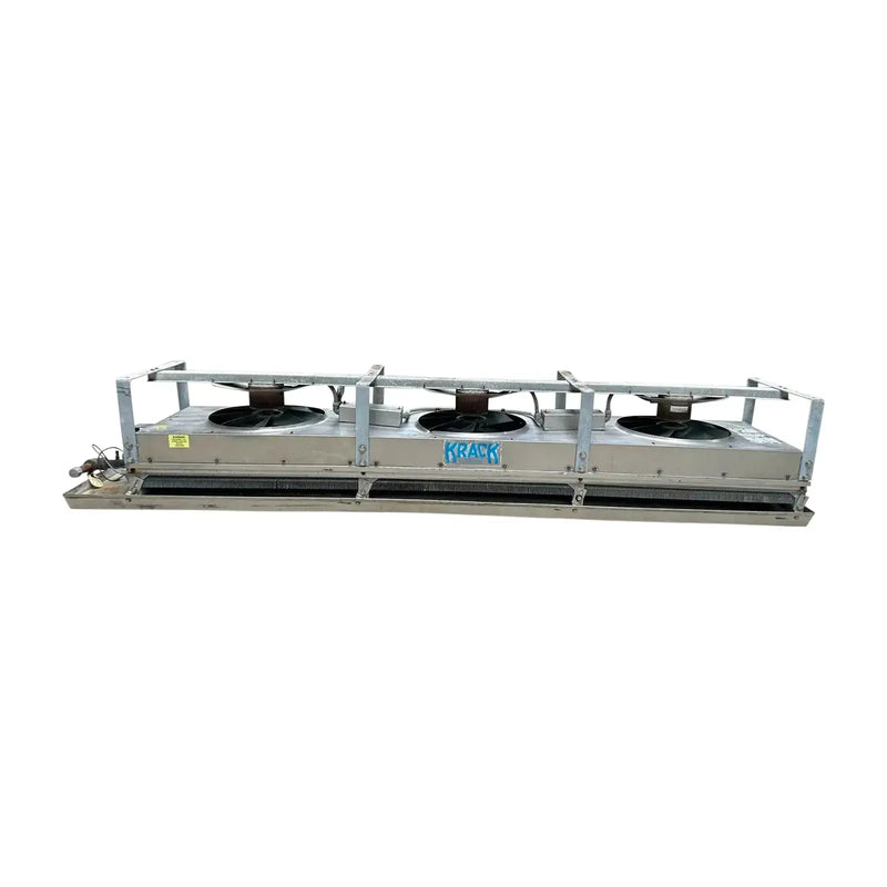 Serpentín evaporador de amoníaco Krack BTRS24-DXA-A - 2,5 TR, 3 ventiladores (baja temperatura)
