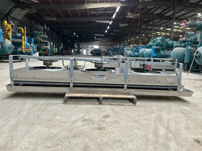 Frick BTR34-DXA Ammonia Evaporator Coil - 2.5 TR, 3 Fans (Low Temperature)