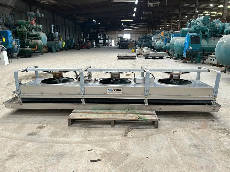 Frick BTR34-DXA Ammonia Evaporator Coil -  2.5 TR, 3 Fans (Low Temperature)