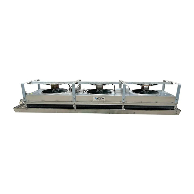 Serpentín evaporador de amoníaco Frick BTR34-DXA - 2,5 TR, 3 ventiladores (baja temperatura)