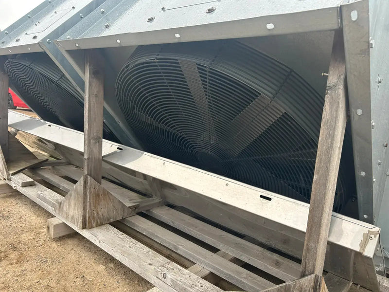 Krack PFDA2S-5310-4-1.5-RBA-HGP-LH-2 Ammonia Evaporator Coil -  23.6 TR, 2 Fans (Low Temperature)