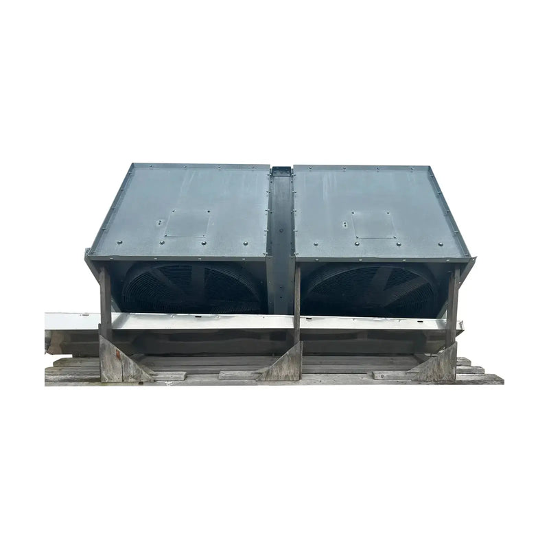 Serpentín evaporador de amoníaco Krack PFDA2S-5310-4-1.5-RBA-HGP-LH-2 - 23.6 TR, 2 ventiladores (baja temperatura)