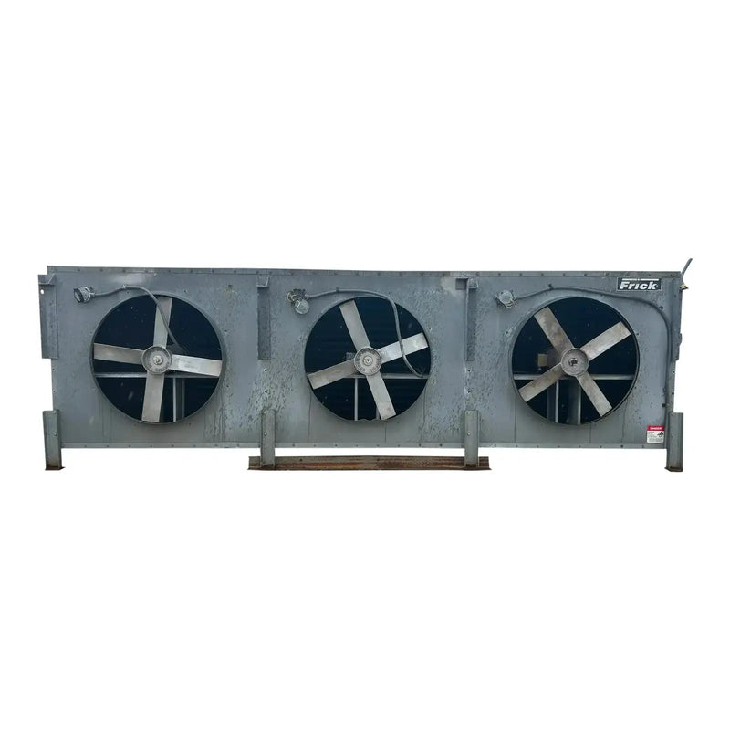 Serpentín de evaporador de amoníaco Frick/JCI SICB-3B-6310-4-2-RH2 - 26,8 TR, 3 ventiladores (baja temperatura)
