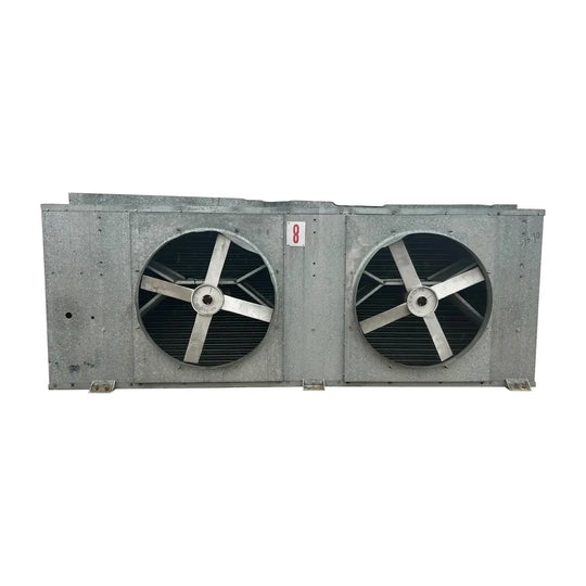 Krack PCS2S-5610-3-1.5-RBA-HGU-LH Ammonia Evaporator Coil - 21.58 TR, 2 Fans (Low Temperature)