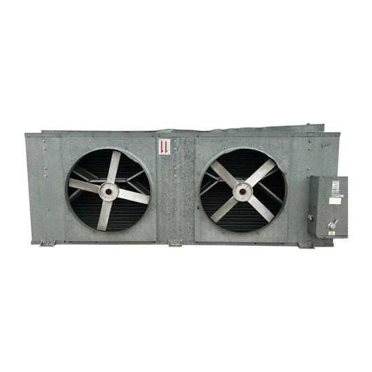 Krack PCS2S-5610-3-1-1.5-RBA-HGU-LH Ammonia Evaporator Coil - 21.58 TR, 2 Fans (Low Temperature)