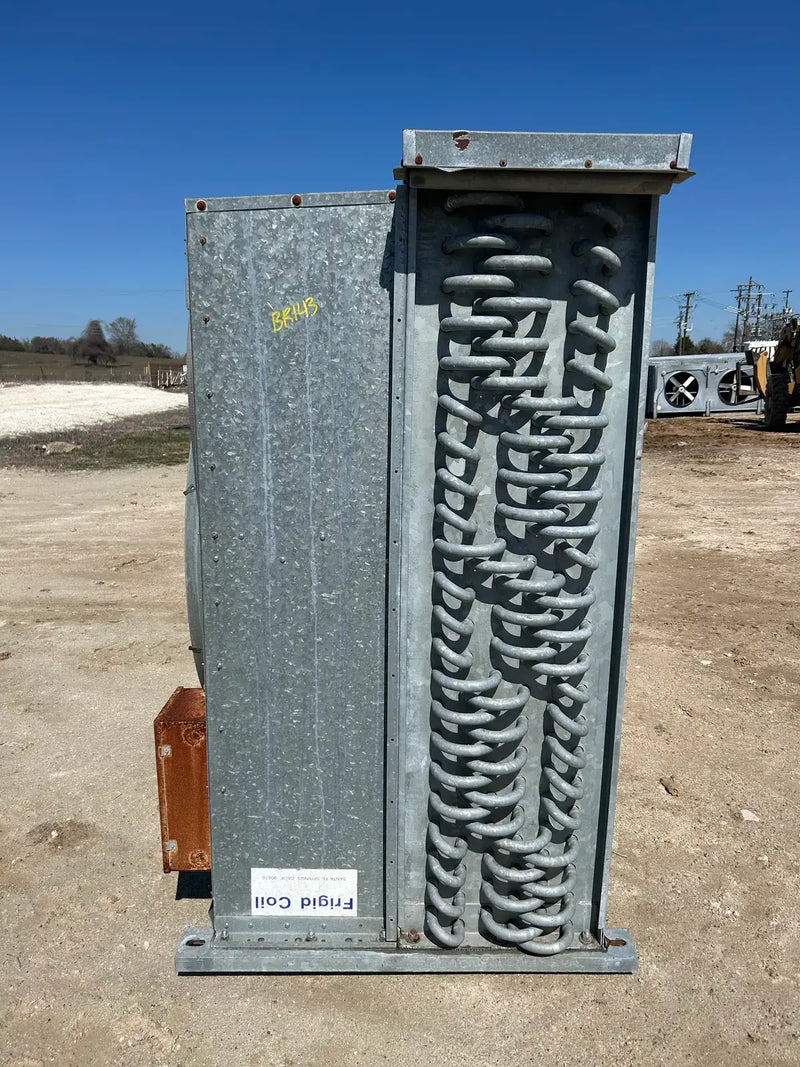 Frigid Coil ICB-3H-856-3-LRB-HGU-IP-PCV Ammonia Evaporator Coil - 25.5 TR, 3 Fans (Low Temperature)