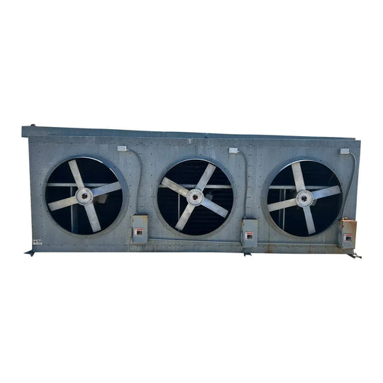 Frigid Coil ICB-3H-856-3-LRB-HGU-IP-PCV Ammonia Evaporator Coil - 25.5 TR, 3 Fans (Low Temperature)