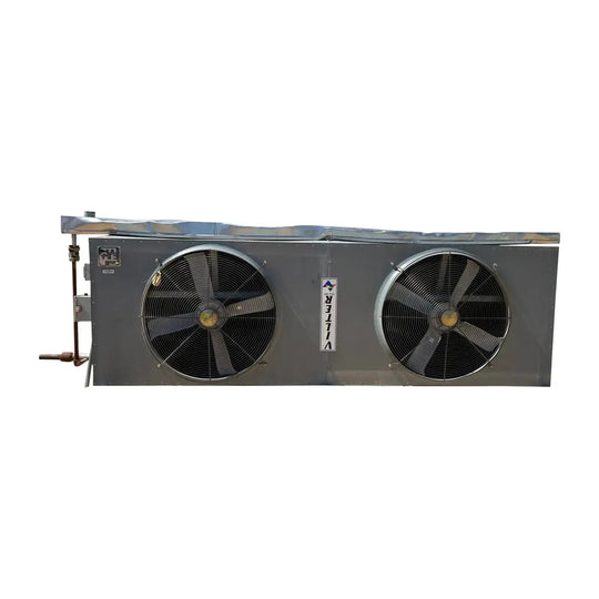 Vilter HP 28-63-1.3-RA-HGP Ammonia Evaporator Coil - 2 Fans (Low Temperature)