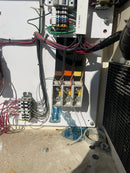 Paquete de compresor de tornillo rotativo Frick RWF-222 B (Frick SGC2317, 175 HP 460 V, panel de control Frick Quantum HD)