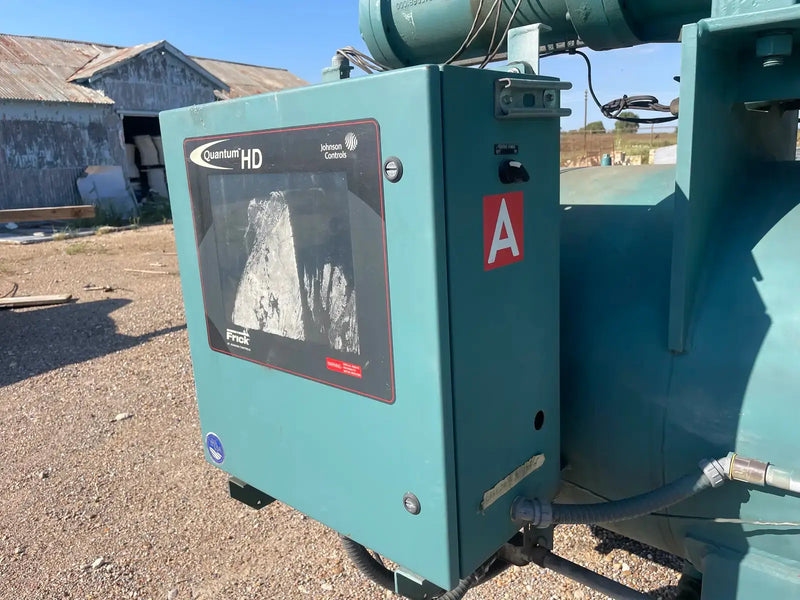 Frick RWF-222 B Rotary Screw Compressor Package (Frick SGC2317, 175 HP 460 V, Frick Quantum HD Control Panel)