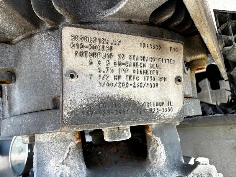 Condensador evaporativo Evapco ATC-1284E-1G (642 toneladas nominales, 2 motores, 1 unidad de torre)