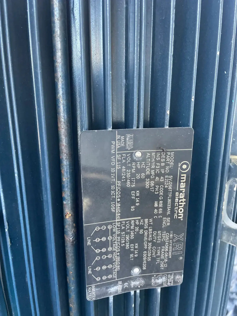 Imeco IDC Series Evaporative Condenser ( 470 Nominal Tons, 1 - 20 HP Motor)