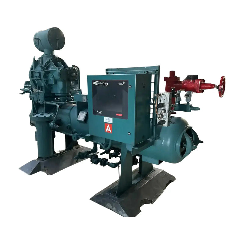Paquete de compresor de tornillo rotativo Frick (Frick TDSL193L, panel de control micro Frick HD)