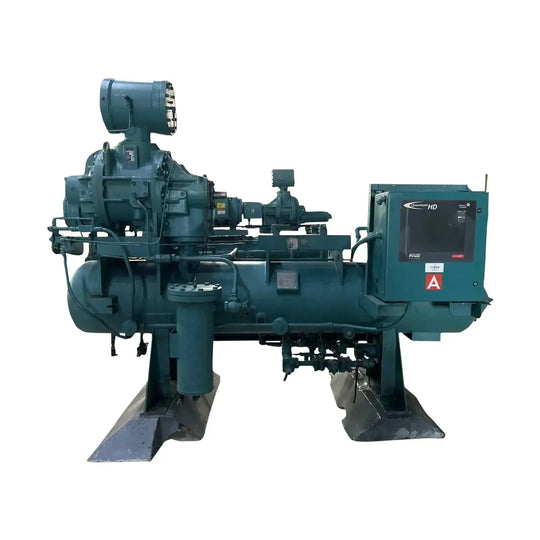 Paquete de compresor de tornillo rotativo Frick (Frick TDSL193L, panel de control micro Frick HD)