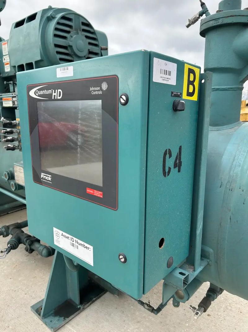 Paquete de compresor de tornillo rotativo Frick RWB-II-177B (Frick TDSH233S, 150 HP, 460 V, panel de control micro Frick)