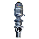 Válvula de 3 vías accionada por aire APV