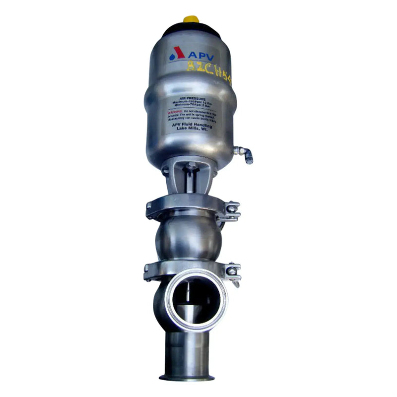 APV air actuated 3-way valve