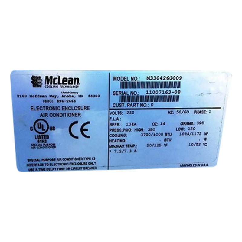 Aire acondicionado de gabinete Hoffman / McLean - 4000 BTU