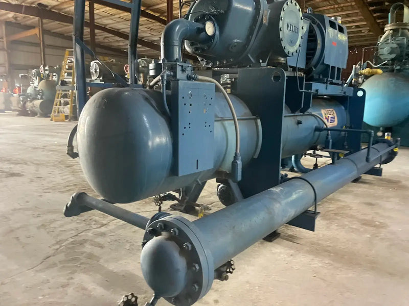 Vilter Rotary Screw Compressor Package (Vilter VSS-901, 400 HP, 460 V, MISSING CONTROL PANEL)