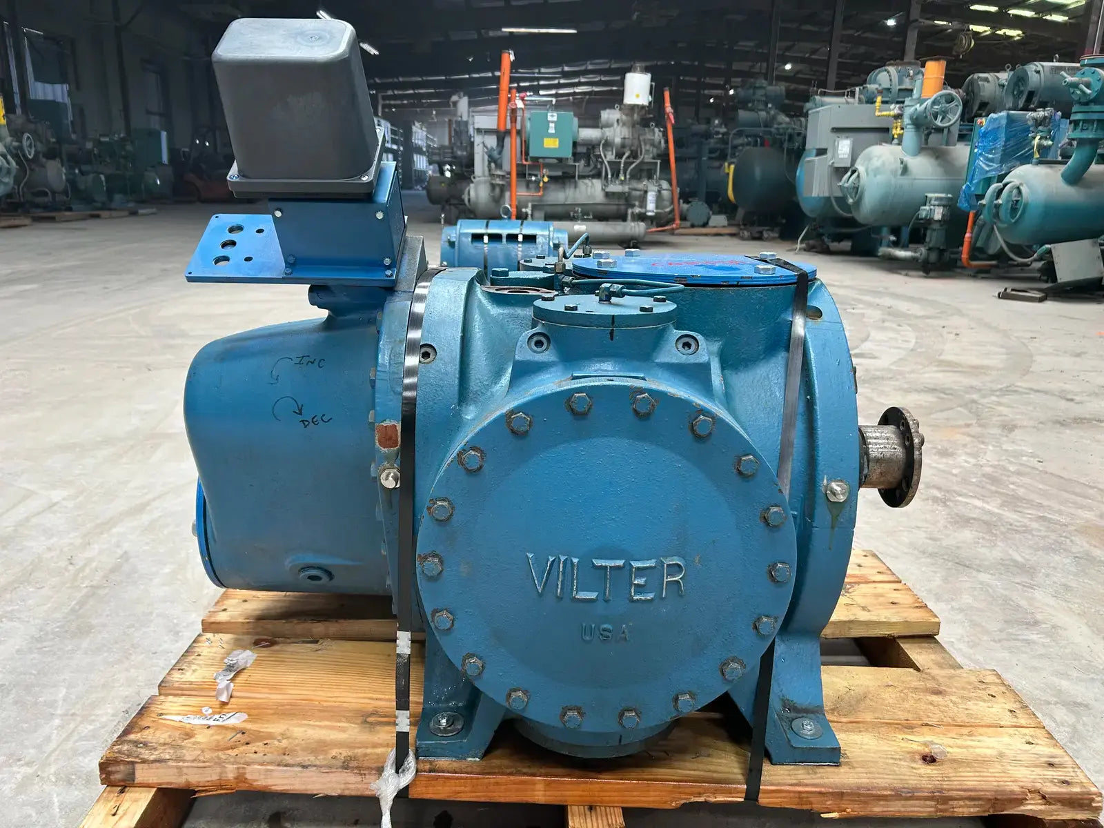 Vilter VSS-1051 Rotary Bare Screw Compressor