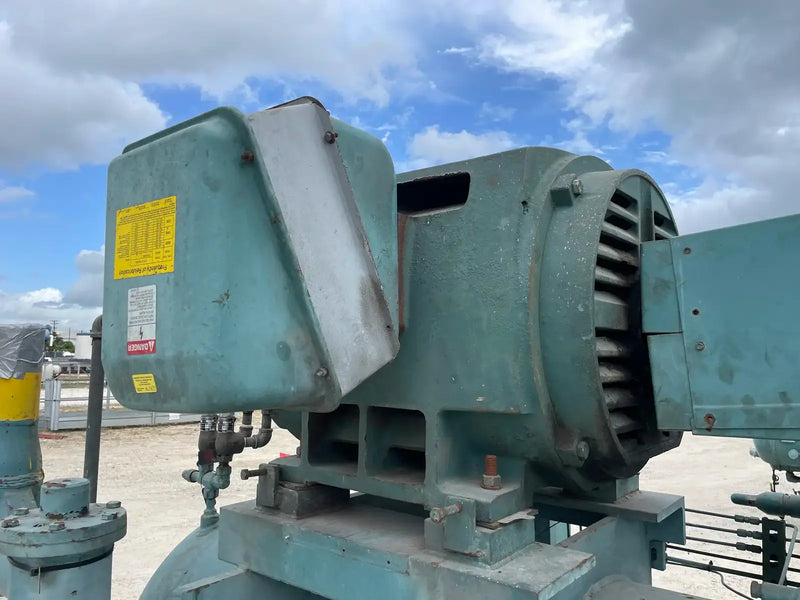 Paquete de compresor de tornillo rotativo Frick RWBII 177H (Frick TDSH233S, 450 HP 460 V, panel de control micro)