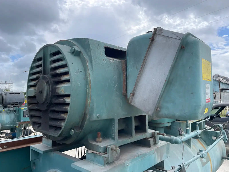 Paquete de compresor de tornillo rotativo Frick RWBII 177H (Frick TDSH233S, 450 HP 460 V, panel de control micro)