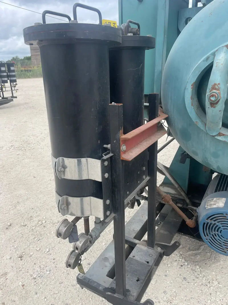 Paquete de compresor de tornillo rotativo Frick RWBII 177H (Frick TDSH233S, 450 HP 460 V, panel de control micro)