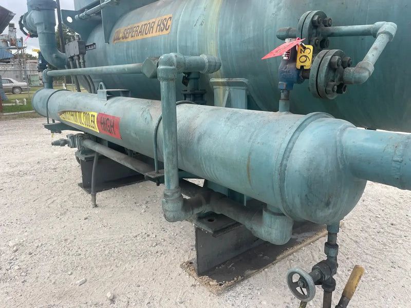 Paquete de compresor de tornillo rotativo Frick RWBII 177H (Frick TDSH233S, 450 HP 460 V, panel de control micro)