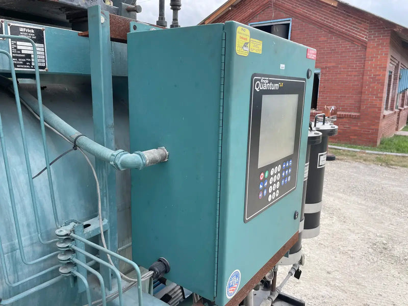 Paquete de compresor de tornillo rotativo Frick RWBII 177H (Frick TDSH233S, 450 HP 460 V, panel de control micro)
