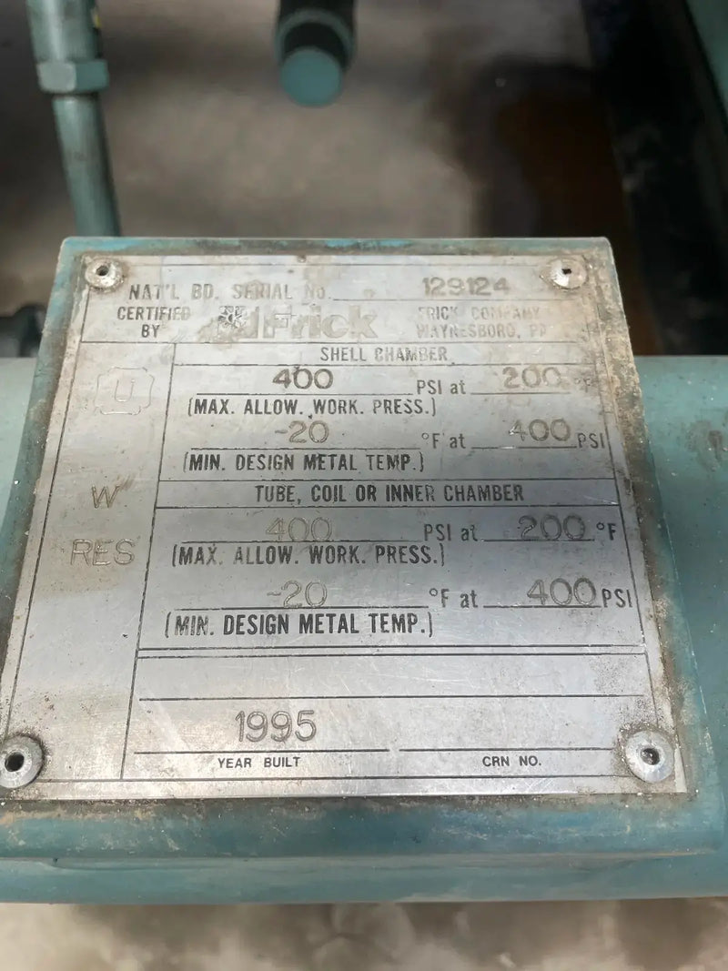 Compresor de tornillo rotativo Frick RWB-II-316B (Frick TDSH283S, 200 HP, 230/460 V)