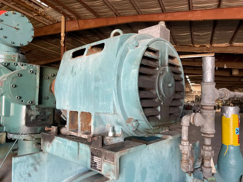 Paquete de compresor de tornillo rotativo Frick RWBII 316B (Frick TDSH283S, 200 HP 230/460 V, panel de control micro)