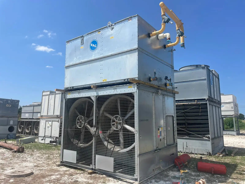 BAC VCA-433A Evaporative Condenser (433 Nominal Tons, 2-15 HP Motors, 1 Tower Unit)
