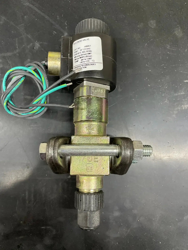 Hansen HS8A/1 Refrigerant Solenoid Valve (1/2", 13mm)