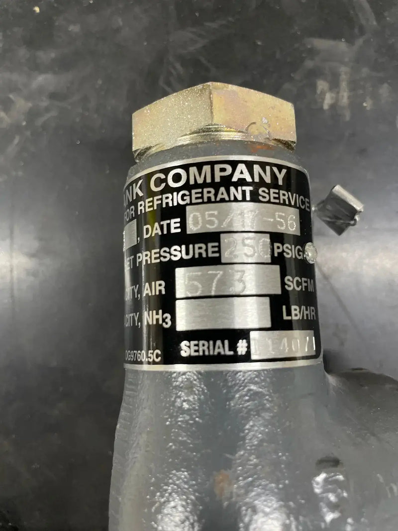 Cyrus Shank 803 Saftey Relief Valve