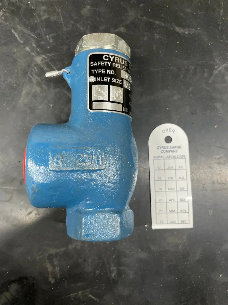 Cyrus Shank 803-LQ 75 Relief Valve