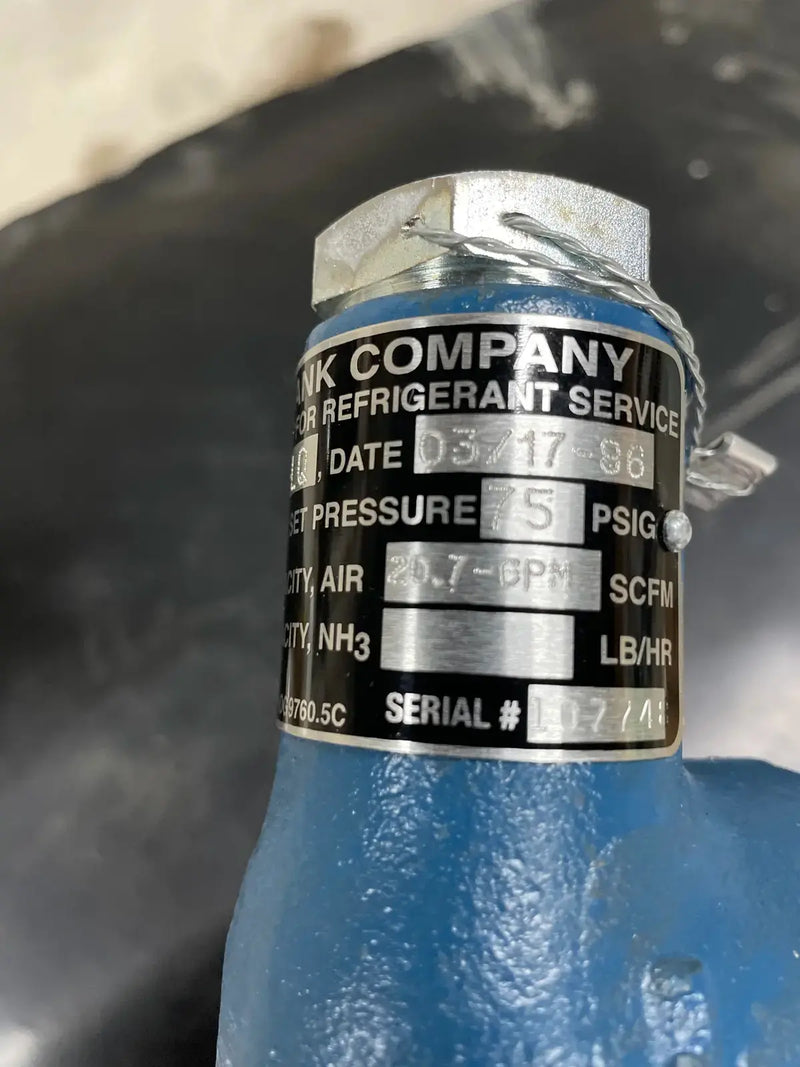 Cyrus Shank 803-LQ 75 Relief Valve