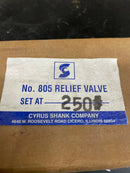 Válvula de alivio Cyrus Shank serie 805