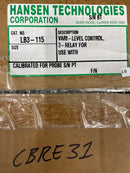 Hansen Technologies LB3-115 Control de nivel ajustable de nivel variable