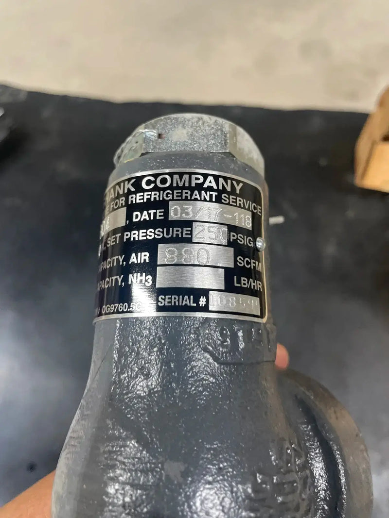 Cyrus Shank 804 Relief Valve