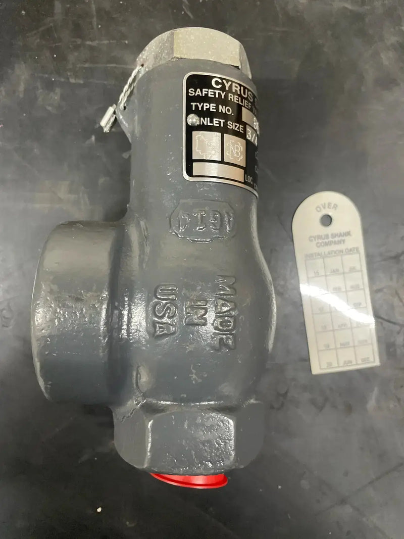 Cyrus Shank 804 Relief Valve
