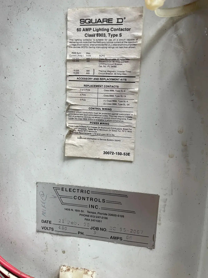Sistema de control PLC de Electric Controls Inc