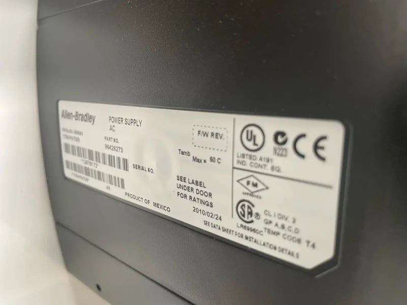 Refrigeration PLC Control Panel