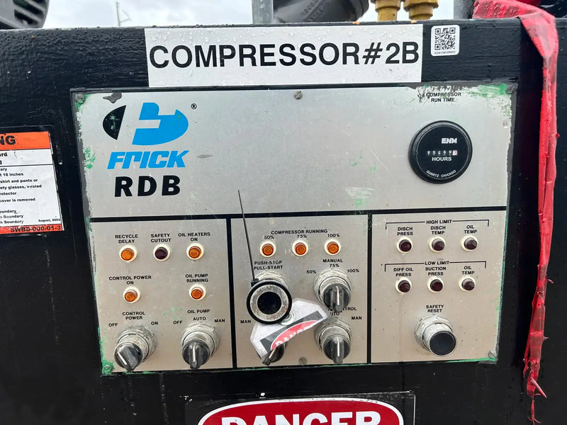 Frick RDB-316 Rotary Screw Compressor Package (Frick TDSL283S, 250 HP 2300/4160 V)