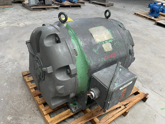 General Dynamics Screw Compressor Motor (500 HP, 3,555 RPM, 4160 V)
