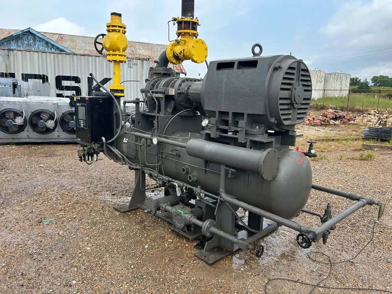 Paquete de compresor de tornillo rotativo FES 200SUD (Mycom 200SUD, 250 HP, 2300/4160 V)