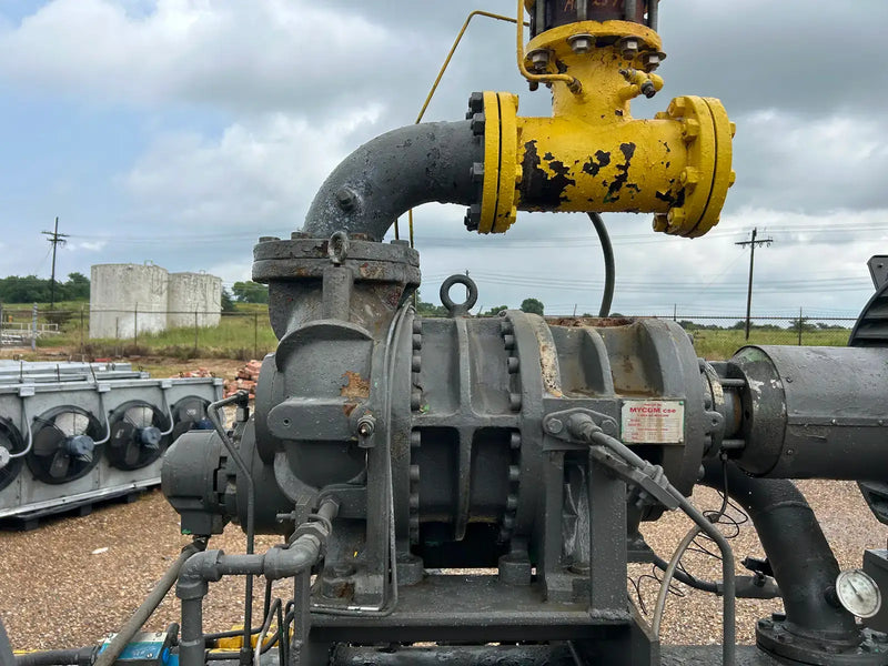 Paquete de compresor de tornillo rotativo FES 200SUD (Mycom 200SUD, 250 HP, 2300/4160 V)