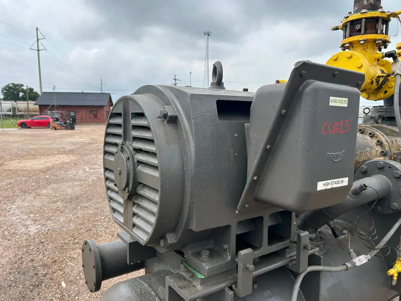 Paquete de compresor de tornillo rotativo FES 200SUD (Mycom 200SUD, 250 HP, 2300/4160 V)