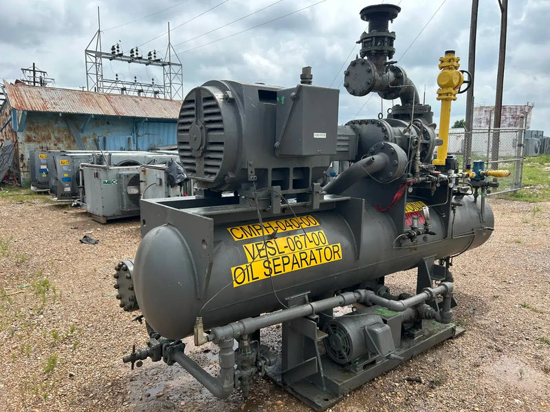 Paquete de compresor de tornillo rotativo FES (Mycom 200SUD, 250 HP, 2300/4150 V)